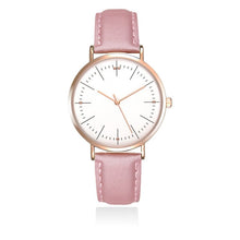 Load image into Gallery viewer, Luxury Simple Women's Watches Fashion Casual Motion Women Watch Ladies Quartz Leather Wristwatch Romantic Clock Montre Femme