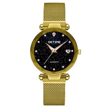 Load image into Gallery viewer, New Top Band Women's Wristwatch Noble Quartz Watch  Magnetic Strap Starry Round Dial Wrist Watches For Business Traveling