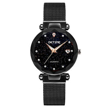 Load image into Gallery viewer, New Top Band Women's Wristwatch Noble Quartz Watch  Magnetic Strap Starry Round Dial Wrist Watches For Business Traveling