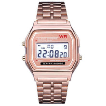 Load image into Gallery viewer, Ultra-thin F91w sports Children's electronic watches alarm children clock Stainless Steel strap men watch for kid boy girl gift