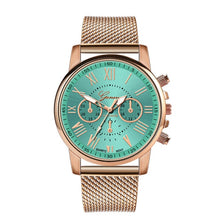 Load image into Gallery viewer, Women's luxury bracelet watches fashion women's dress fashion Womens watches silica analog band quartz watch zegarek damski