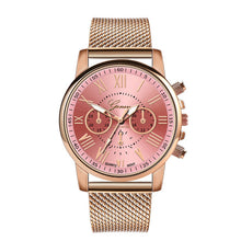Load image into Gallery viewer, Women's luxury bracelet watches fashion women's dress fashion Womens watches silica analog band quartz watch zegarek damski