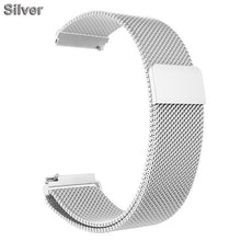 Load image into Gallery viewer, NEW 20mm Metal Watch Band Magnetic Strap For Garmin Vivoactive3 Accessoires/ Vivomove HR/Forerunner 645 Smart Bracelet Wrist