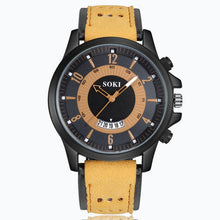 Load image into Gallery viewer, Men's watch Couple Leather Band Analog Quartz Round Business Wrist Watch Man watches mens 2019 relogios masculinos