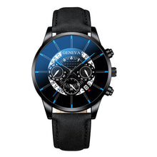 Load image into Gallery viewer, New Trendy Men's Watch Leather Quartz Personality Creative Luxury Calendar Wrist Watch Male Simple Business Clock reloj hombre