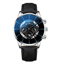 Load image into Gallery viewer, New Trendy Men's Watch Leather Quartz Personality Creative Luxury Calendar Wrist Watch Male Simple Business Clock reloj hombre
