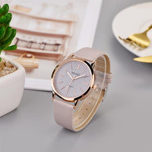 Load image into Gallery viewer, 2020 Luxury Brand Leather Quartz Women'S Watch Ladies Fashion Watch Women Wristwatches Clock Relogio Feminino Reloj Mujer