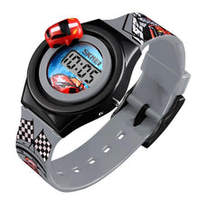 Load image into Gallery viewer, Fashion Children's Electronic Watch Cool Sports Car Waterproof Student Watch For Boys Girl Birthday Kids Gift