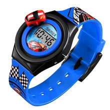 Load image into Gallery viewer, Fashion Children's Electronic Watch Cool Sports Car Waterproof Student Watch For Boys Girl Birthday Kids Gift