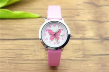 Load image into Gallery viewer, 2019 New Fashion Brand Children's Watches Kids Quartz Watch Student Girls Cute Colorful Butterfly Dial Waterproof Watch