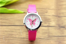 Load image into Gallery viewer, 2019 New Fashion Brand Children's Watches Kids Quartz Watch Student Girls Cute Colorful Butterfly Dial Waterproof Watch