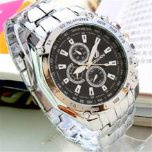 Load image into Gallery viewer, ORLANDO brand men watches Quartz silver-gold stainless steel men's wristwatch classic business dress men's watch Relogio
