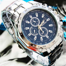 Load image into Gallery viewer, ORLANDO brand men watches Quartz silver-gold stainless steel men's wristwatch classic business dress men's watch Relogio
