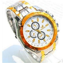Load image into Gallery viewer, ORLANDO brand men watches Quartz silver-gold stainless steel men's wristwatch classic business dress men's watch Relogio