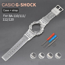 Load image into Gallery viewer, Accessoires watch band strap geschikt voor for 1-Casio horloge hars band BA-110 BA-111 BA-112 BA-120 and BA-130 sport band