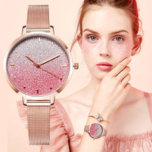 Load image into Gallery viewer, 2019 New Women Watches  Luxury Starry sky Mesh Women's Watch Relogio Feminin Ladies Watch  Reloj Mujer zegarek damski
