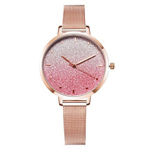 Load image into Gallery viewer, 2019 New Women Watches  Luxury Starry sky Mesh Women's Watch Relogio Feminin Ladies Watch  Reloj Mujer zegarek damski