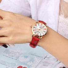 Load image into Gallery viewer, New Fashion Roman Numerals Watches Women Luxury Brand Leather Strap Watches Ladies Quartz Dress WristWatches Clock Reloj Mujer#S