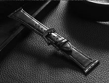 Load image into Gallery viewer, Strap voor apple watch band Echt leer loop 42mm 38mm horlogeband voor iwatch 44mm 40mm 5/ 4/3/2/1 armband accessoires