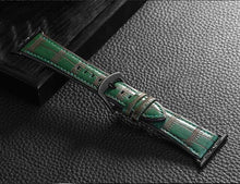 Load image into Gallery viewer, Strap voor apple watch band Echt leer loop 42mm 38mm horlogeband voor iwatch 44mm 40mm 5/ 4/3/2/1 armband accessoires