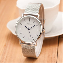 Load image into Gallery viewer, 2019 Luxury Women Metal Mesh Watch Simplicity Classic Wrist Fashion Casual Quartz High Quality Women's Watches Relogio Masculino