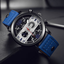 Load image into Gallery viewer, Men's watch Couple Leather Band Analog Quartz Round Business Wrist Watch Man watches mens 2019 relogios masculinos