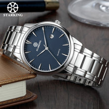 Load image into Gallery viewer, Starking Brand Men's Quartz Watch Imported Japan Movement Watch 316l Stainless Steel Auto Date Fashion Casual Men Watch BM0972
