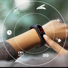 Load image into Gallery viewer, New Arrival Unisex Women Watch Waterproof Touch Screen Feel Screen Led Sports Fashion Electronic Watch High Quality Kol Saati #W