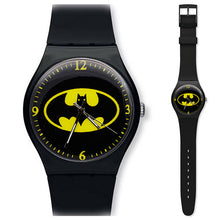 Load image into Gallery viewer, Black personality children's watch cartoon Batman silicone men's sports watch girl birthday gift clock kol saati